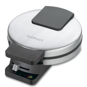 NEW - Cuisinart Waffle Maker, 1250W Round Classic Waffle Iron WMR-CAP2